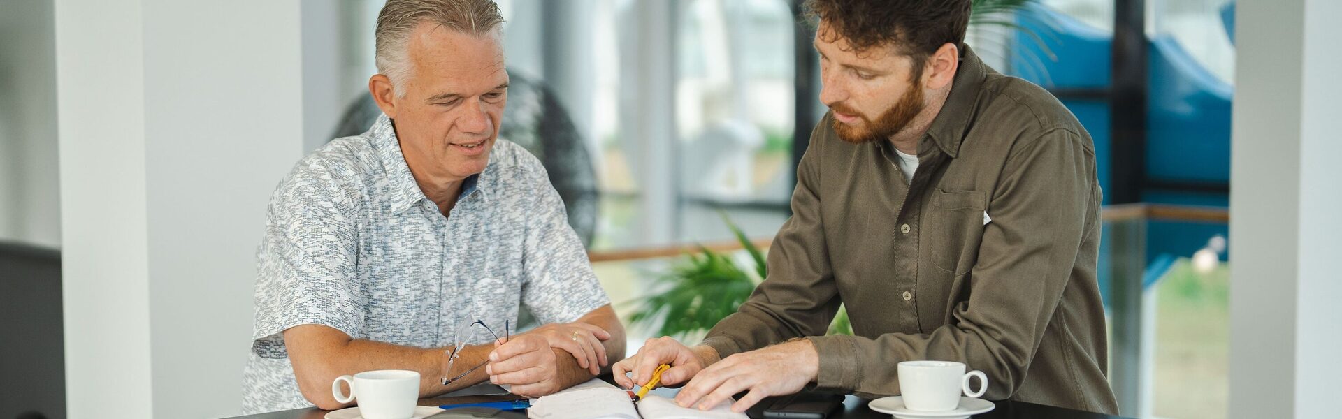 Kjel Dol en Richard van den Wijngaart