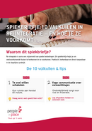 Voorblad Spiekbriefje 10 valkuilen re-integratie