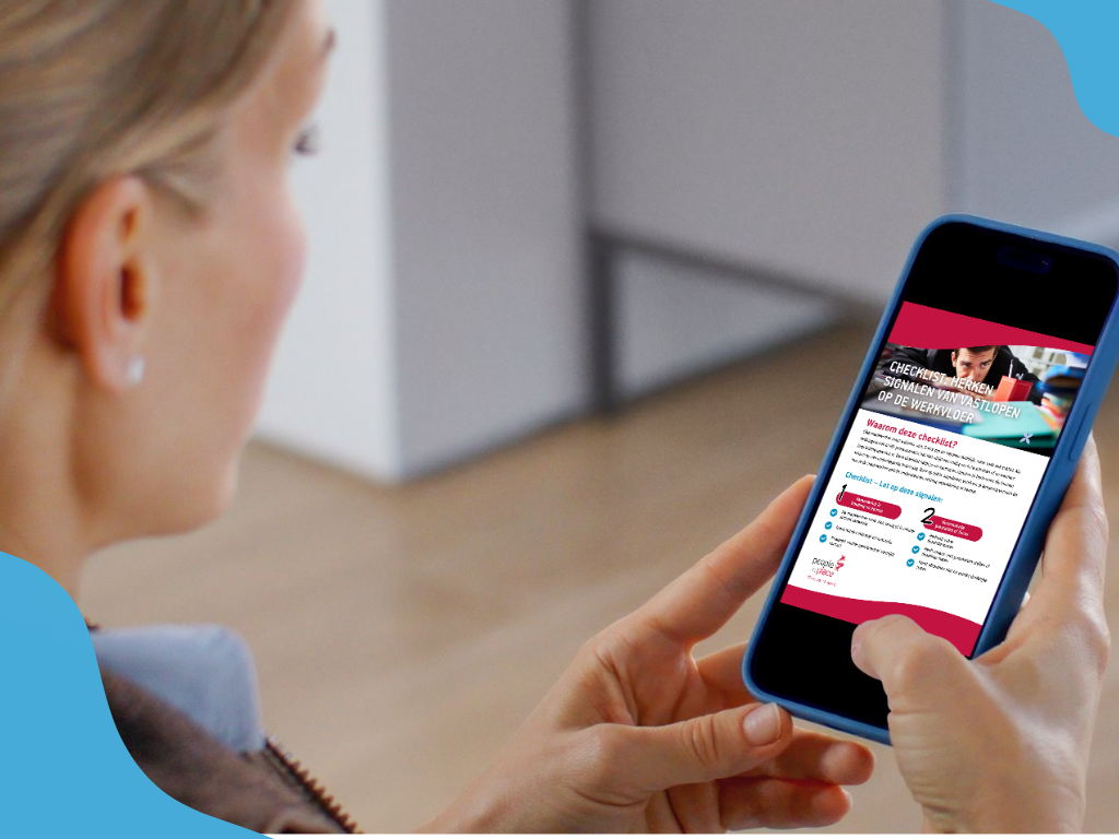 Checklist vastlopen op de werkvloer mobiel
