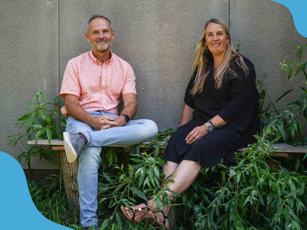 Margriet Knospe en Reinier van der Hel - people in place