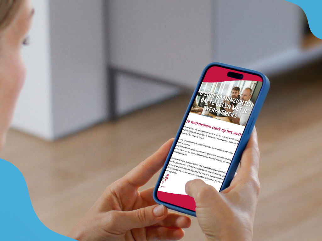 ebook 8 loopbaaninzichten op telefoon