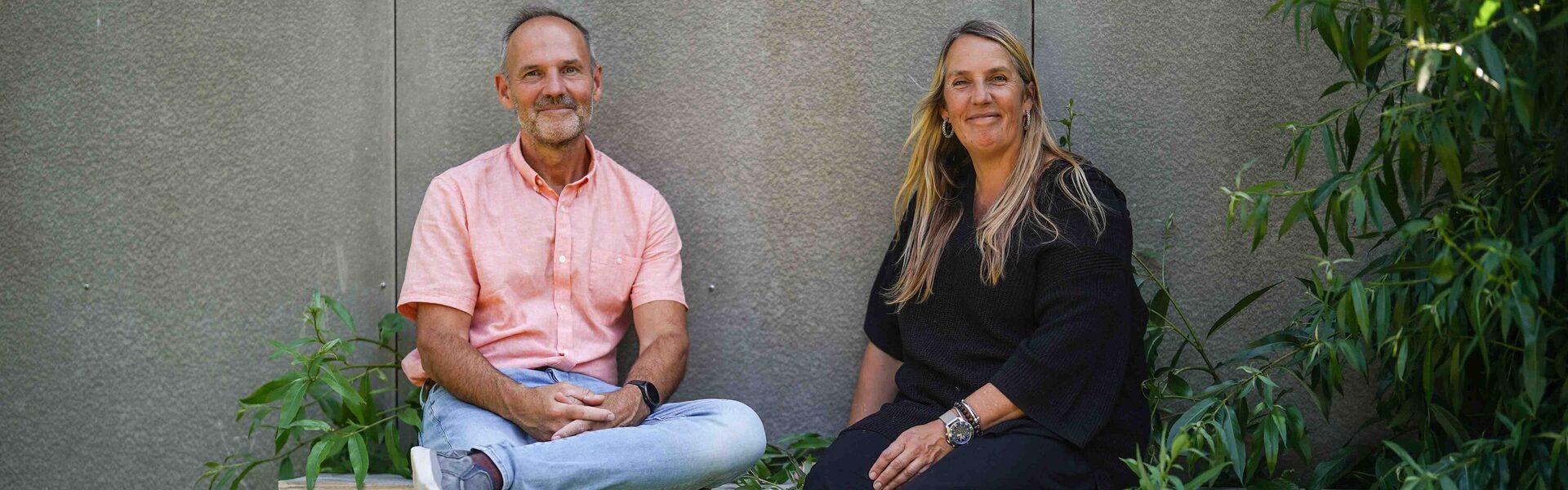 Reinier van der Hel en Margriet Knospe